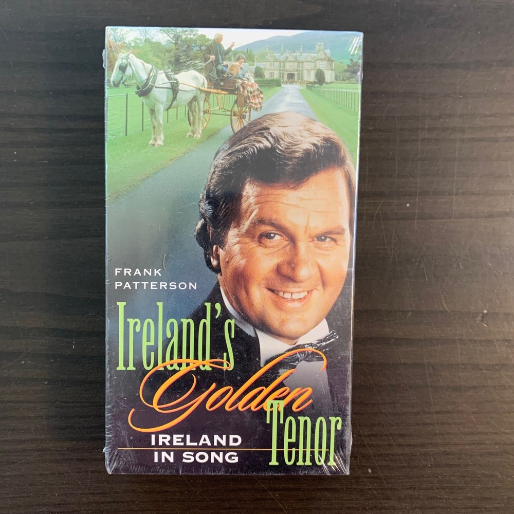 Frank Patterson Irelands Golden Tenor Ireland In Song VHS New Sealed MPI Music